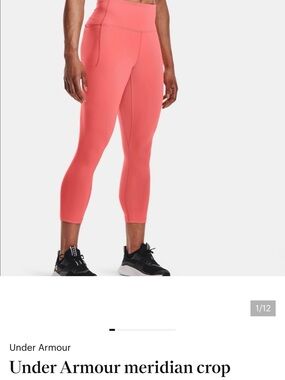 Under Armour meridian crop leggings